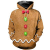 3D All Over Printed Ginger Bread Man Shirts and Shorts