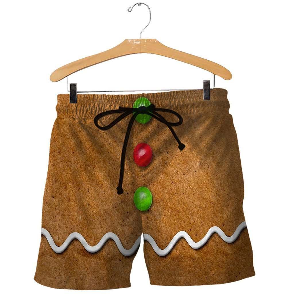 3D All Over Printed Ginger Bread Man Shirts and Shorts