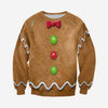 3D All Over Printed Ginger Bread Man Shirts and Shorts