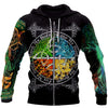 Awesome hoodie 3d all print Alchemy Four Elements for Men and Women, T-Shirt, Zip Hoodies, Sweatshirt NQ0056