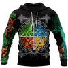 Awesome hoodie 3d all print Alchemy Four Elements for Men and Women, T-Shirt, Zip Hoodies, Sweatshirt NQ0056