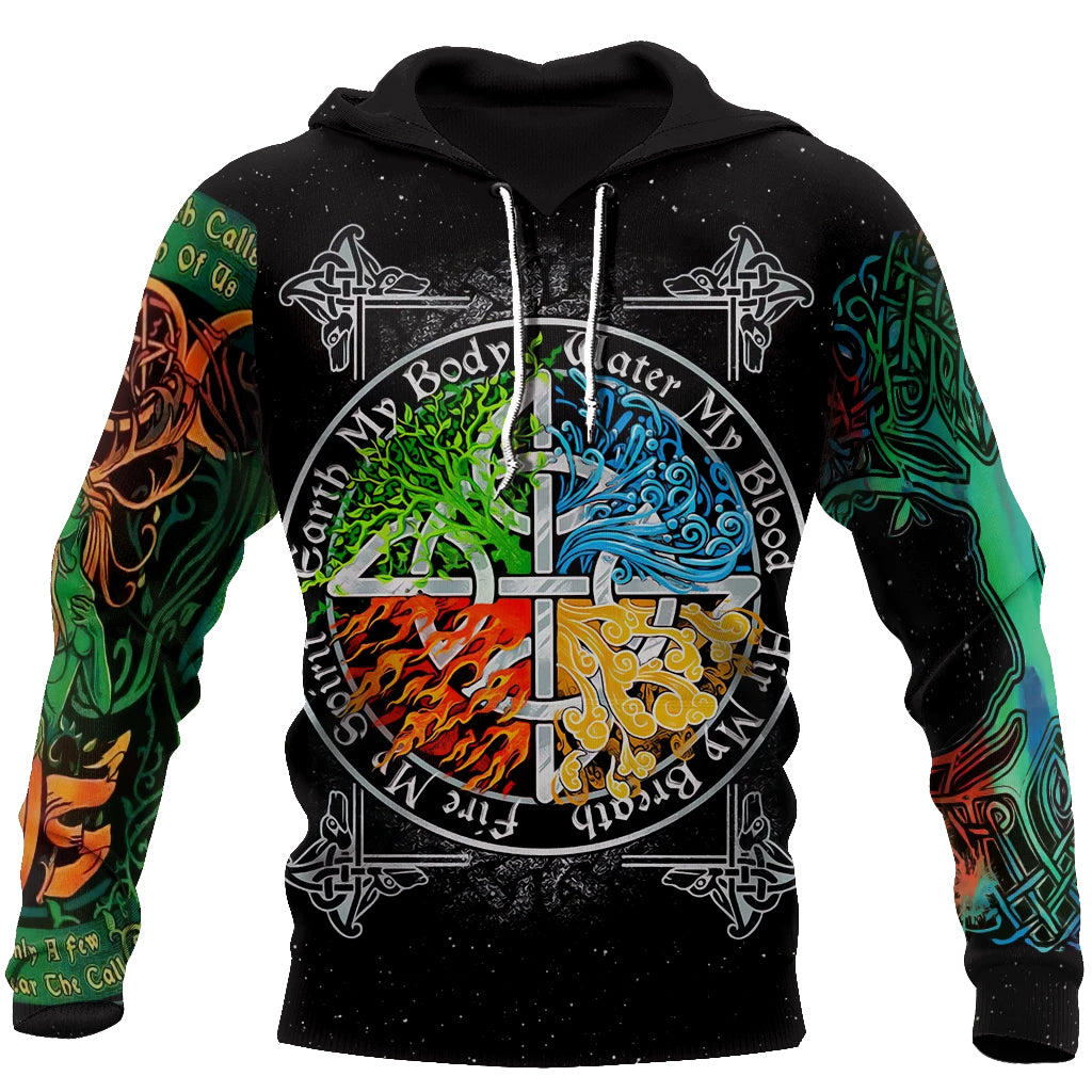 Awesome hoodie 3d all print Alchemy Four Elements for Men and Women, T-Shirt, Zip Hoodies, Sweatshirt NQ0056