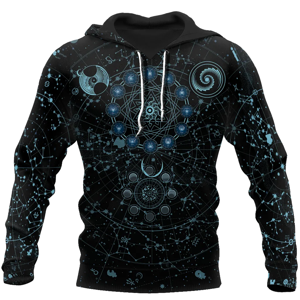 Awesome hoodie 3d all print Alchemy Sky Signs for Men and Women, Zip Hoodies, Sweatshirt NQ0073