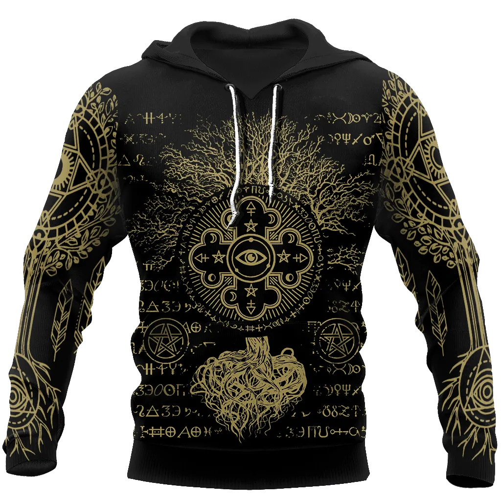 Awesome hoodie 3d all print Alchemy World Tree for Men and Women, T-Shirt, Zip Hoodies, Sweatshirt NQ0061