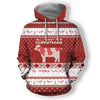 Awesome Hoodie All I Want For Christmas Is You Moo for Men and Women HBC332