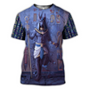 Awesome hoodie 3d all print Anubis Face Blue for Men and Women, T-Shirt, Zip Hoodies, Sweatshirt NQ312