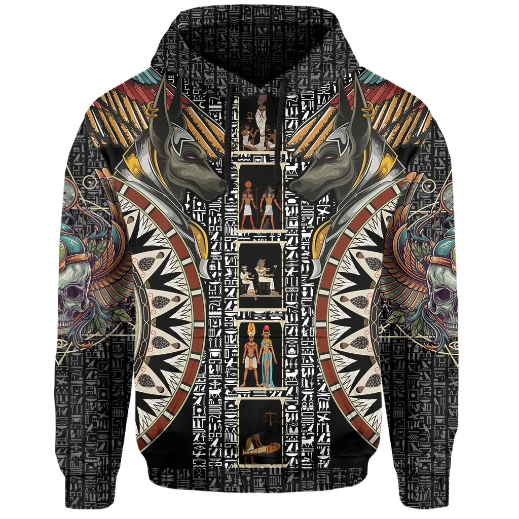 Awesome hoodie 3d all print Anubis Scarab Egyptian for Men and Women, T-Shirt, Zip Hoodies, Sweatshirt NQ146