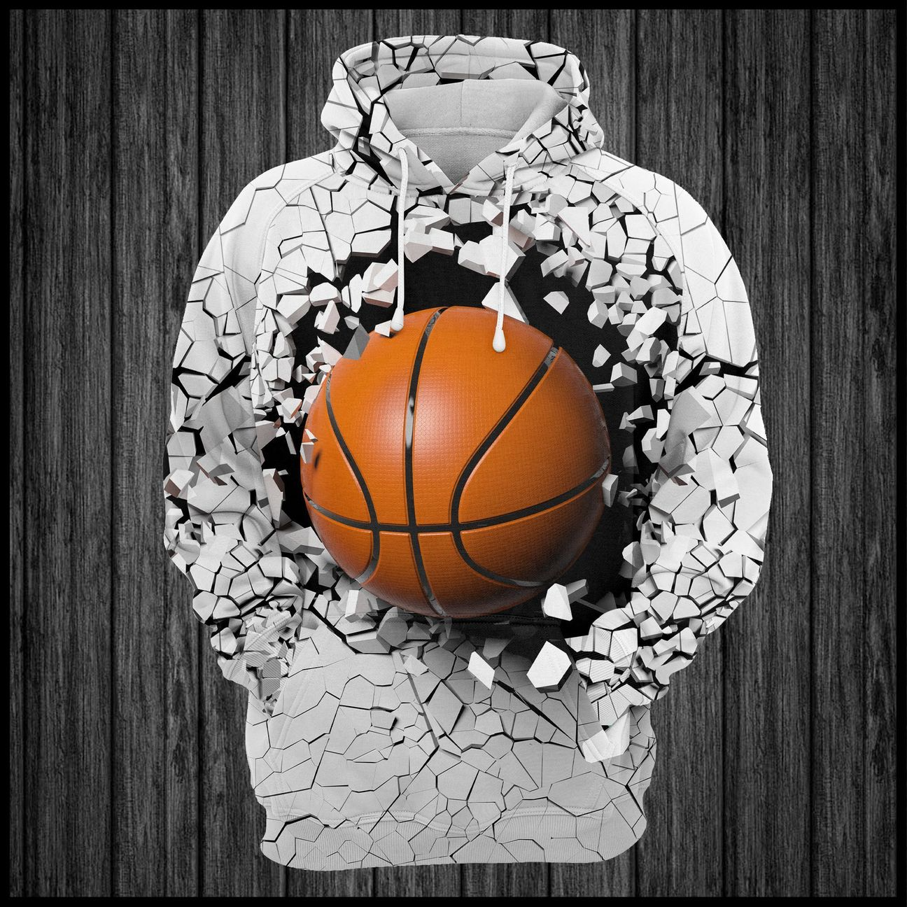 Awesome hoodie 3d all print Basketball Breaking Through for Men and Women, T-Shirt, Zip Hoodies, Sweatshirt NQ439