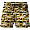 3D All Over Printing Sunflower Shirt