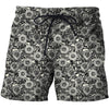 All Over Printing Black Sunflower Daisy Shirt