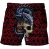 3D All Over Printing Skull With Dragon Shirts