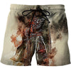 3D All Over Printed Templar Shirts
