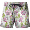 All Over Printing Cactus Have violet Flower Shirt