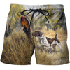 3D All Over Print 3 Hunting Dog Pheasant Hoodie