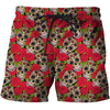 3D All Over Print Roses And Skulls Shirts