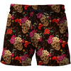 3D All Over Print Skull Rose Flower Shirts