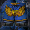 3D All OVER PRINT BLUE  40K ARMOR