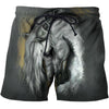 All Over Print White Horse
