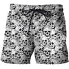 3D All Over Print Skullcap And Sakura  Shirts
