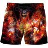 3D All Over Print Dragon Fire Shirt