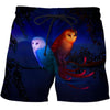 3D All Over Print Couple Owl Shirts