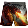 3D All Over Print fFire-Breathing Dragon