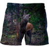 3D All Over Printed Deer T-shirt Hoodie