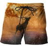 3D All Over Print Deer On Autumn Shirts