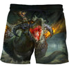 3D All Over Printing Dragon Wings Shirts