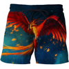 3D All Over Printing Fire Beast Phoenix