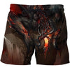 3D All Over Printing Lava Dragons Shirts
