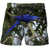 3D All Over Print Beautiful Blue Macaw Parrot Hoodie