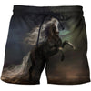 3D All Over Print Black Horse In The Dark Shirts