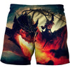 3D All Over Printing Dragon Rider Shirts
