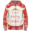 Awesome hoodie 3d all print Beardy Merry Christmas Hoodie, Zip Hoodie NQ387
