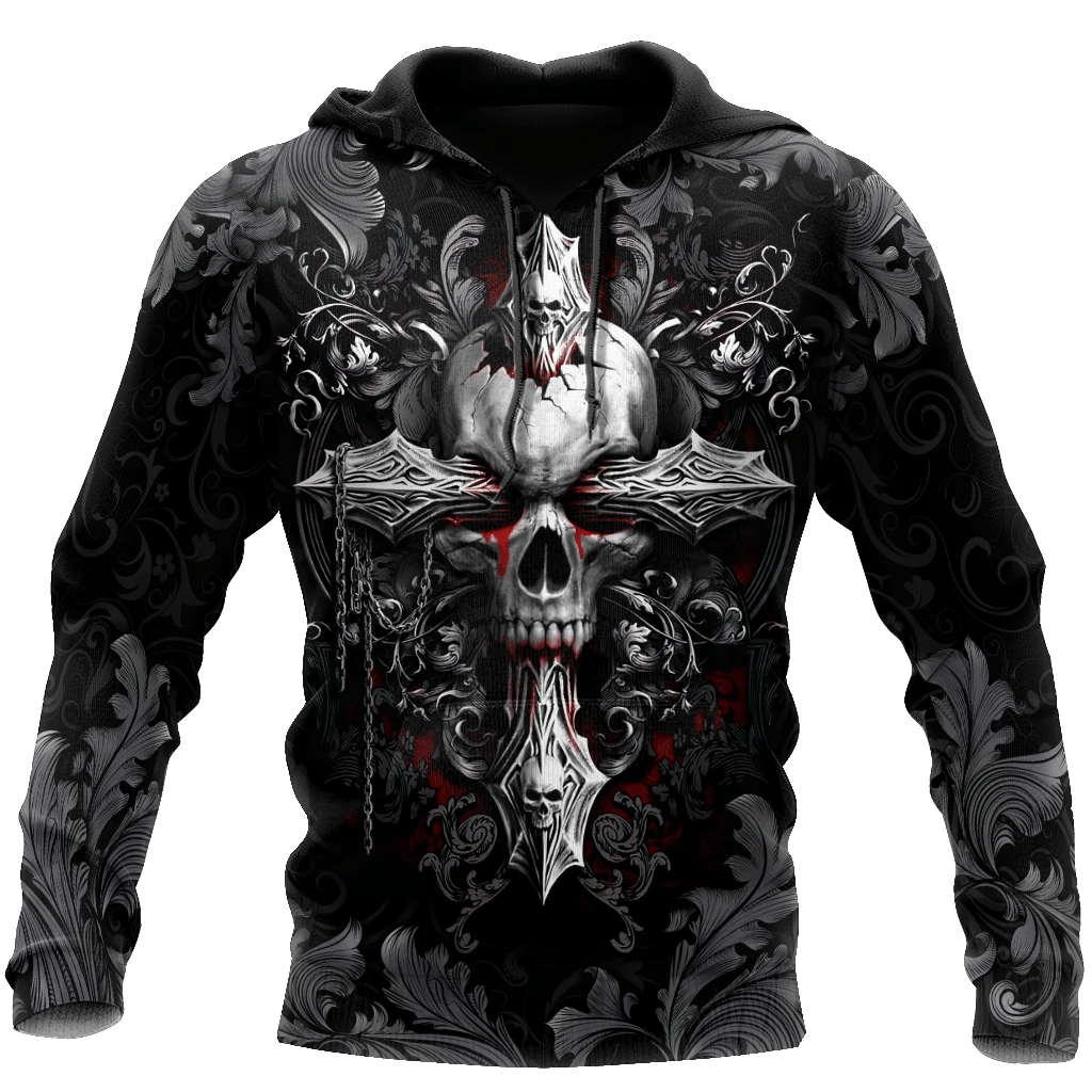 Awesome hoodie 3d all print Skull Tatoo for Men and Women, T-Shirt, Zip Hoodies, Sweatshirt NQ438