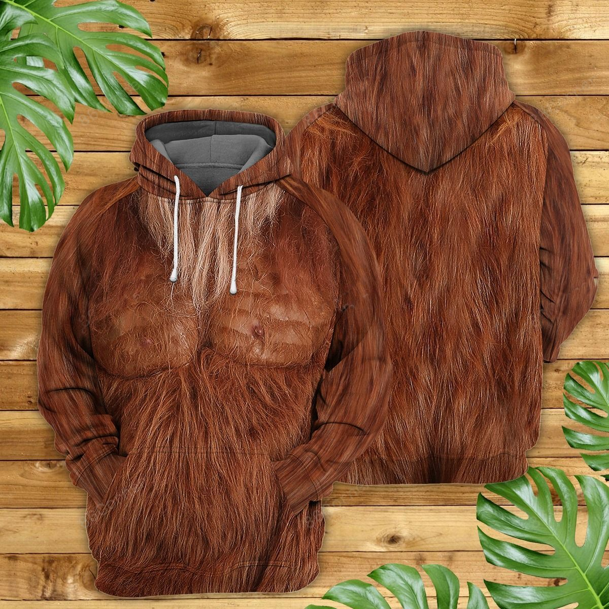 Awesome hoodie 3d all print BIGFOOT HOODIE for Men and Women NQ0013