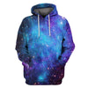 3D AOP Blue Glaxy