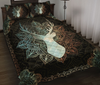 Awesome Hoodied Deer Mandala Quilt Bed Set - NQBD001
