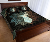 Awesome Hoodied Deer Mandala Quilt Bed Set - NQBD001