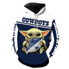 Awesome hoodie 3D All Over Print  Dallas Cowboys Rugby for Men and Women Hoodie, Funy Panda.