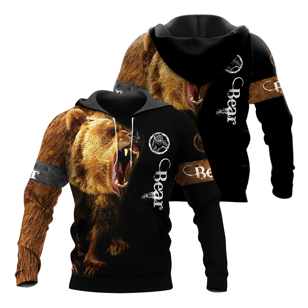 Awesome hoodie 3d all print Bear 3D for Men and Women, T-Shirt, Zip Hoodies, Sweatshirt NQ344