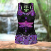 Awesome Hoodie 3D All Over Print Beautiful Dragonfly Combo Tank + Legging NQLG007