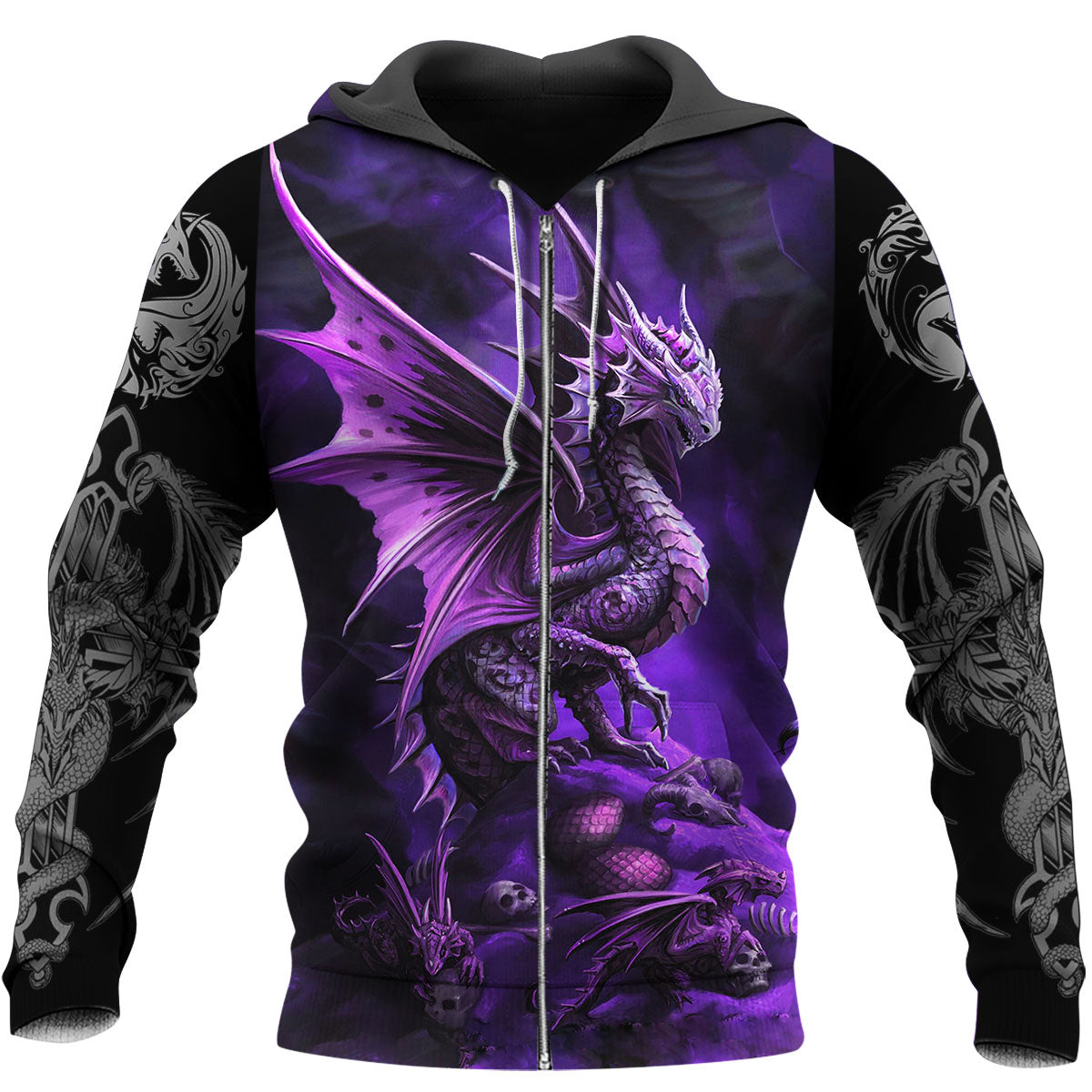 Awesome hoodie 3d all print The Mighty Dragon for Men and Women, T-Shirt, Zip Hoodies, Sweatshirt NQ0079