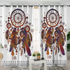 Awesome hoodied Pattern dreamcatcher All Printed 3D Grommet Window Curtains- NQC001