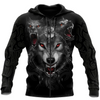 Awesome hoodie 3d all print Black Wolf Nightmare for Men and Women, T-Shirt, Zip Hoodies, Sweatshirt NQ0086