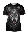 Awesome hoodie 3d all print Black Wolf Nightmare for Men and Women, T-Shirt, Zip Hoodies, Sweatshirt NQ0086