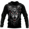 Awesome hoodie 3d all print Black Wolf Nightmare for Men and Women, T-Shirt, Zip Hoodies, Sweatshirt NQ0086
