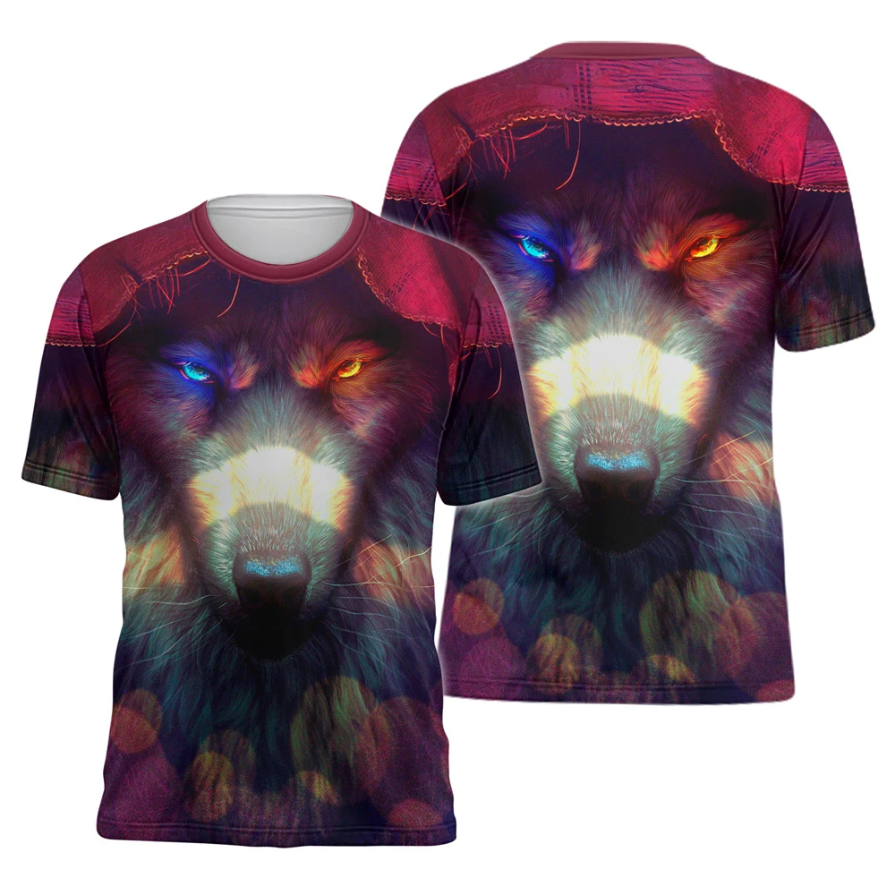 Awesome hoodie 3d all print Blue Red Eyes Wolf for Men and Women, T-Shirt, Zip Hoodies, Sweatshirt NQ411