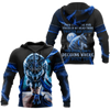 Awesome hoodie 3d all print Blue Thunder Wolf for Men and Women, T-Shirt, Zip Hoodies, Sweatshirt NQ400